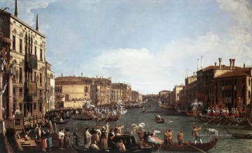 Canaletto Werke - Regatta auf dem Canal Grande Canaletto